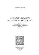 Cover of: L' Imaginaire cosmologique de Ronsard by Anne-Pascale Pouey-Mounou