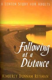 Cover of: Following at a distance: a Lenten study for adults