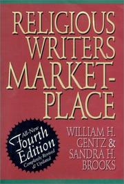 Cover of: Religious Writers Market-Place by William H. Gentz, Sandra H. Brooks