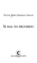 Cover of: Si mal no recuerdo