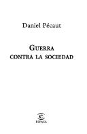 Cover of: Guerra contra la sociedad