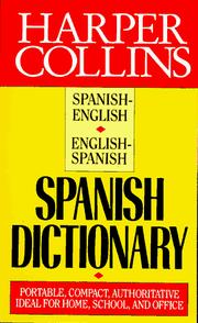 Cover of: Harper Collins Spanish Dictionary | Harpercollins