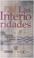 Cover of: Las interioridades