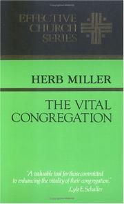 Cover of: The vital congregation