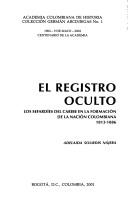 Cover of: El registro oculto by Adelaida Sourdis Nájera