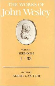 Cover of: The works of John Wesley