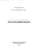 Cover of: Pocas palabras bastan by Julia Sevilla