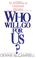 Cover of: Who will go for us?
