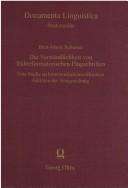 Cover of: Verst andlichkeit von fr uhreformatorischen Flugschriften: eine Studie zu kommunikationswirksamen Faktoren der Textgestaltung
