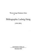 Cover of: Bibliographie Ludwig Harig (1950-2001)