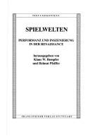 Spielwelten by Romanistentag (26th 1999 Osnabrück, Germany)