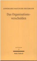 Cover of: Das Organisationsverschulden