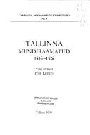 Cover of: Tallinna mündiraamatud: 1416-1526