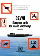 Cover of: CEVNI: European code for inland waterways