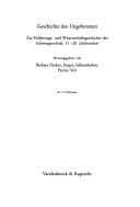 Cover of: Geschichte des Ungeborenen: zur Erfahrungs- und Wissenschaftsgeschichte der Schwangerschaft, 17.-20. Jahrhundert