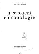 Cover of: Historická chronologie