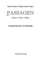 Cover of: Passagen by Manuel Köppen, Rüdiger Steinlein (Hgg.).