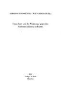 Cover of: Franz Sperr und der Widerstand gegen den Nationalsozialismus in Bayern