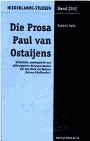 Die Prosa Paul van Ostaijens by Kathrin Kötz