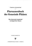 Cover of: Flurnamenbuch der Gemeinde Pfalzen: eine historische Landschaft im Spiegel ihrer Namen