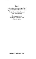 Cover of: Der Vereinigungsschock: vergleichende Betrachtugen zehn Jahre danach