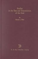 Cover of: Studies in the text and transmission of the Iliad