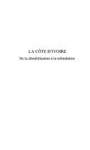 Cover of: La Côte d'Ivoire by Marie-France Jarret