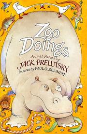 Cover of: Zoo doings by Jack Prelutsky