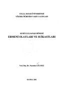 Cover of: Kurtuluş Savaşı dönemi Ermeni olayları ve suikastları