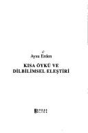 Kısa öykü ve dilbilimsel eleştiri by Aysu Erden