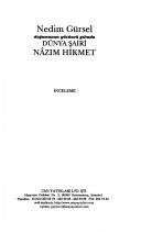 Cover of: Doğumunun yüzüncü yılında dünya şairi Nâzım Hikmet