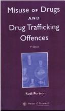 Cover of: Misuse of drugs and drug trafficking offences