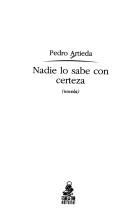 Cover of: Nadie lo sabe con certeza by Pedro Artieda