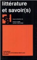 Cover of: Littérature et savoir(s)