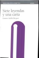 Cover of: Siete leyendas y una carta