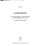 Cover of: Lager Soltau by Klaus Otte