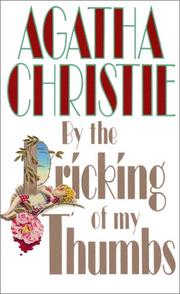 Cover of: By the Pricking of my Thumbs by Agatha Christie