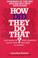 Cover of: How did they do that?