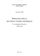 Cover of: Immagini della seconda guerra mondiale: la campagna italo-greca, 1940-1941