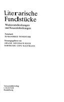 Cover of: Literarische Fundstücke by herausgegeben von Ariane Neuhaus-Koch, Gertrude Cepl-Kaufmann.