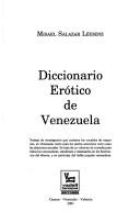 Cover of: Diccionario erótico de Venezuela