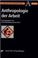 Cover of: Anthropologie der Arbeit