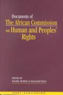 Cover of: Documents of the African Commission on Human and Peoples' Rights