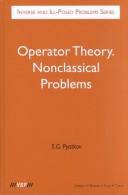 Cover of: Operator theory | S. G. Pyatkov