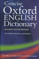 Cover of: The concise Oxford English dictionary