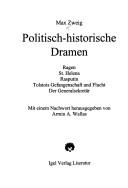 Cover of: Politisch-historische Dramen