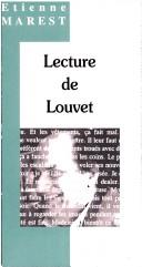 Lecture de Louvet by Etienne Marest