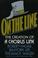 Cover of: On the line