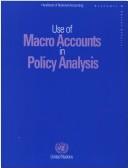 Cover of: Use of macro accounts in policy analysis