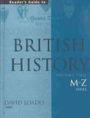 Cover of: Reader's guide to British history